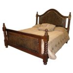 Solomon Leather Standard Bed