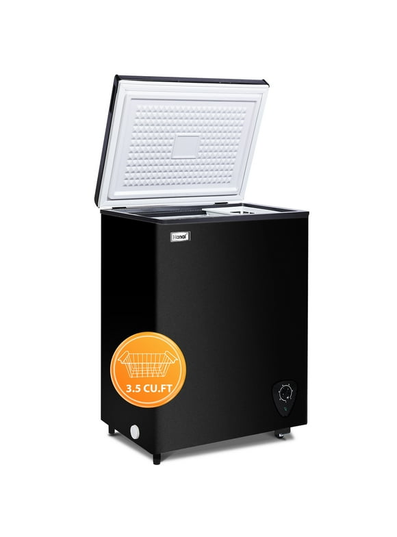 WANAI-Chest-Freezer-3-5-Cu-ft-Small-Chest-Freezer-Upright-Single-Door-Refrigerator-Black_a8ada8b7-f687-4537-9b2d-f3a4f4e9b241.b9cba6249887e63d03c8f913199926eb.jpeg WANAI Chest Freezer 3.5 Cu ft,Small Chest Freezer,Upright Single Door Refrigerator,Black - Image 1