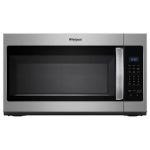 Whirlpool® WMH31017HZ 1.7 cu.ft. Microwave Hood Combo, Electronic Touch Controls, Antifingerprint Resistant, New Condition.