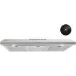 FIREGAS Under Cabinet Range Hood 36 inch with Ducted/Ductless Convertible, Slim Kitchen Stove Vent Hood, LED Light, 3 Speed Exhaust Fan, Reusable Aluminum Filter, Push Button,Charcoal Filter