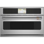 CAFE' 30in CSB913P2NS1 SMART FIVE IN ONE SINGLE OVEN WITH 120V ADVANTIUM TECHNOLOGY