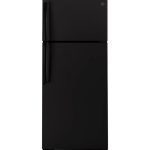 GE GTS18HGNRBB 17.5 Cu. Ft. Black Top-Freezer Refrigerator
