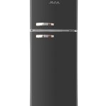 RCA - 10 Cu Ft Top-Freezer Apartment-size Retro Refrigerator - Black