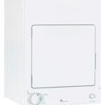 Ge Dsks333e 24" 3.6 Cubic Foot Spacemaker Electric Dryer - White
