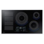 Samsung NZ36K7880US 36 inch Stainless 5 Element Induction Electric Cooktop