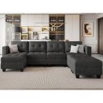 8 - Piece Upholstered Reclining Sectional