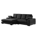 Zanab Daisy Convertible Sectional Sofa Couch with L-Shaped