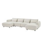 6 - Piece Upholstered Sectional