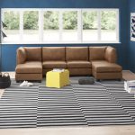 Angelamaria 6 - Piece Faux Leather Sectional