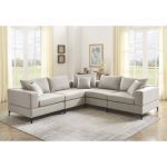 5 - Piece Upholstered Sectional