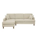 Avva 2 - Piece Corduroy Sectional