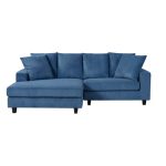Amiin 2 - Piece Corduroy Sectional