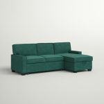Yates 3 - Piece Upholstered Pull Out Sectional Sleeper Sofa With Storage Chaise