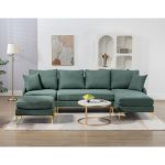Fleurine 4 - Piece Upholstered Sectional