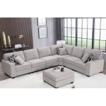 7 - Piece Upholstered Sectional