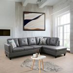 Shally 2 - Piece Faux Leather Sectional