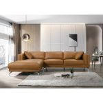 2 - Piece Leather Sectional