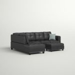 Nancy 4 - Piece Faux Leather Sectional