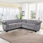 Esm Upholstered Velvet Sectional