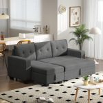 Kuzmenko 79.2"Upholstered Sectional Sleeper Sofa