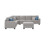 Samual 7 - Piece Upholstered Sectional