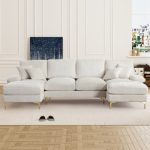 Hartridge 3 Piece Upholstered Sectional Sofa & Chaise