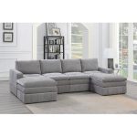Kaelicci 6 - Piece Upholstered Sectional
