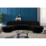 Rosa 3 - Piece Velvet Sectional