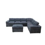 Heracleitus 7 - Piece Corduroy Sectional
