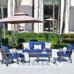 Aisatou 5 - Person Outdoor Seating Group with Cushions