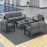 7 - Person Outdoor Seating Group with Cushions