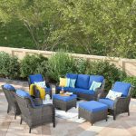 7 - Person Outdoor Seating Group with Cushions