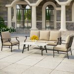 Aivah Metal 5 - Person Seating Group with Cushions