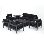 Caggiano 7 - Person Outdoor Seating Group with Cushions