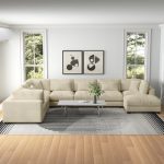 Ayveri 8 - Piece Corduroy Sectional