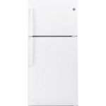 GE GTS22KGNRWW 21.9 Cu. Ft. White Top Freezer Refrigerator