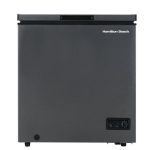 Hamilton Beach 5.0 cu ft Chest Freezer With Unique Granite Finish Cabinet, Manual Defrost