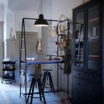 HÅVERUD Table with storage ladder