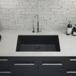 Large 32" Single Bowl Composite Sink