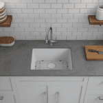 Standard Size Rectangle Quartz Composite Kitchen Sink