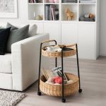 LUBBAN Serving cart with storage
