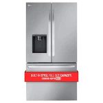 26 cu. ft. Smart Counter-Depth MAX French Door Refrigerator with Dual Ice Makers in PrintProof Stainless Steel