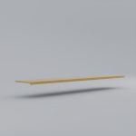 Modular Closet Shelf 1.5” Thick For Lanae Modular Shelving