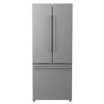 29 in. W 16.0 cu. ft. French Door Refrigerator in Stainless Steel, Ice Maker