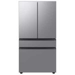 Bespoke 23 cu. ft. 4-Door French Door Smart Refrigerator with Beverage Center in Stainless Steel, Counter Depth