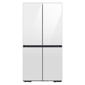 white-glass-samsung-french-door-refrigerators-rf23db960012-64_300.jpg Bespoke 4-Door Flex with Beverage Center in White Glass - Image 1