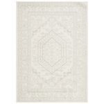 Arrietty Oriental Machine Made Area Rug in Sage/Ivory