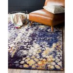 Dimonetta Washable Abstract Indoor Rug