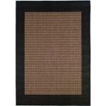 Fierce Campo Brown-Black Indoor/Outdoor Round Rug