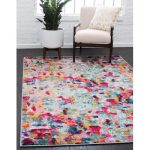 Hashimoto Washable Abstract Indoor Rug